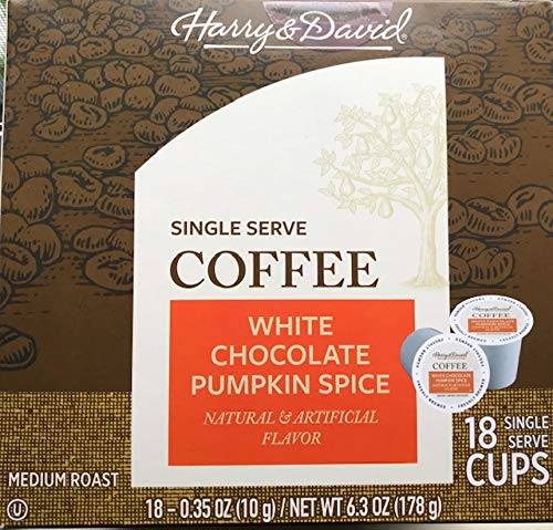 Single Serve Coffee White Chocolate Pumpkin Spice