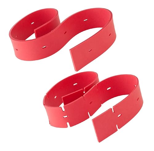 Nobles Squeegee Blade Kit 9015731 | Front & Rear Replacement | Fits Speed Scrub 300 & 500 20" Walk?Behind Scrubbers