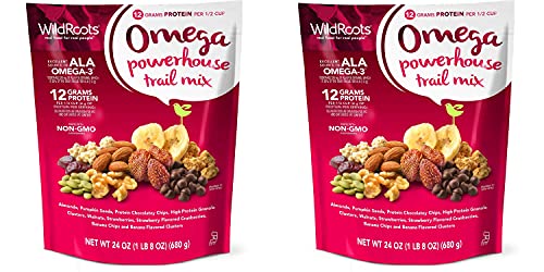 Wildroots Omega Powerhouse trail Mix 24oz Pack of 2