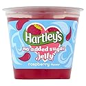 Hartleys Jelly Pot Raspberry No Added Sugar 115g - Pack of 6