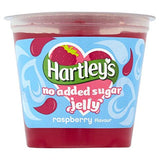 Hartleys Jelly Pot Raspberry No Added Sugar 115g - Pack of 6