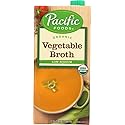 Pacific Foods Organic Low Sodium Vegetable Broth, 32 oz (Pack of 3)