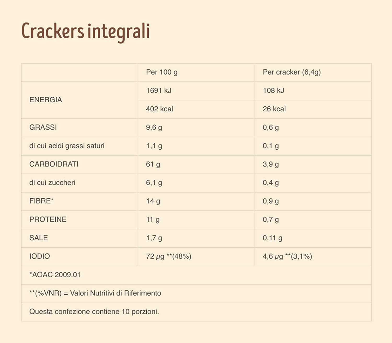 Misura Fibrextra Whole Wheat Crackers 385g (Pack of 6)