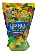 Frankford Nickelodeon Egg Hunt Embossed 22ct Eggs Filled with Candy and Stickers!