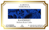 Raspberry Medium Roast Coffee (Single Serve K-Cup Pods) (Gourmet, Naturally Flavored, Whole Coffee Beans) (12 pods, ZIN: 574328) - 2 Pack