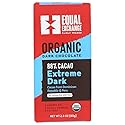 Equal Exchange Organic Extreme Dark Chocolate Bars (6 Bars - 2.8 ounces each)