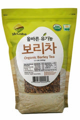 McCabe Organic Roasted Grain Tea Bundle - Brown Rice, Corn, and Barley Tea | USDA and CCOF Certified | Non-GMO | 2lb Brown Rice Tea, 1.5lb Corn Tea