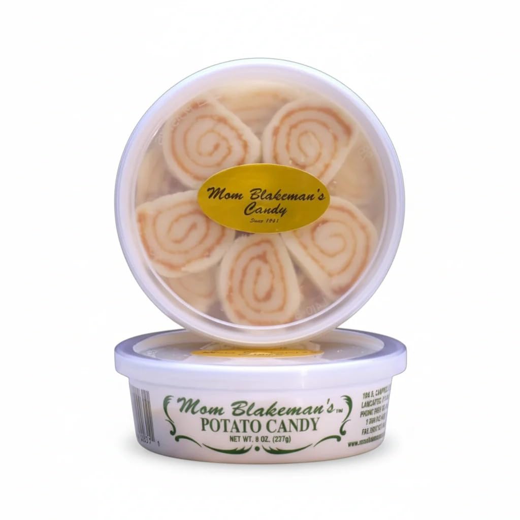 Mom Blakeman's Potato Candy | Old-Fashioned Peanut Butter Roll (8oz)
