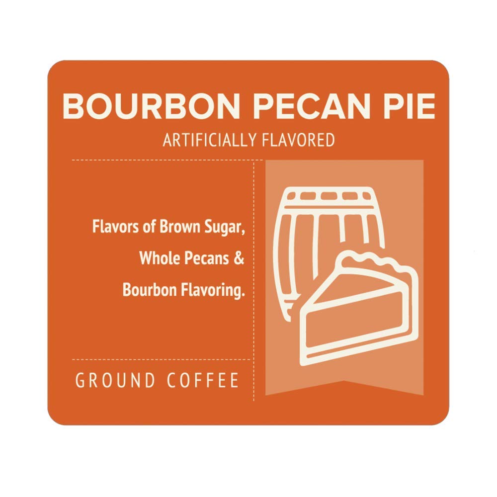 New Orleans Roast Bourbon Pecan Pie 12oz Ground Coffee