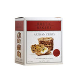 Rustic Bakery Artisan Crisps - Tart Cherry, Cacao Nib, & Almond - Artisan Crackers for Cheese Platter or Snacking - Slightly Sweet Cracker for Cheese