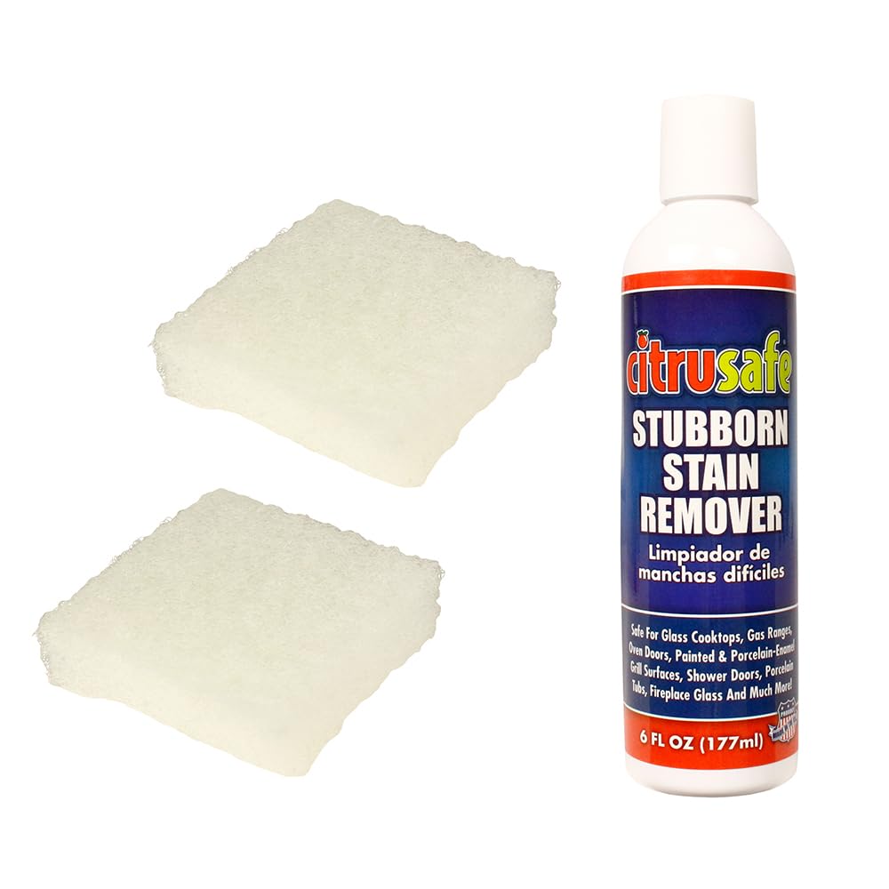 Citrusafe Stubborn Stain Remover - Removes Stubborn Stains on Painted Steel and Porcelain Enamel Grill Exteriors