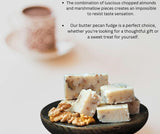 8oz. Nuts to You Smooth and Creamy Butter Pecan Kettle Fudge | Fresh Gourmet Candy | Decadent and Delicious Handcrafted Fudge