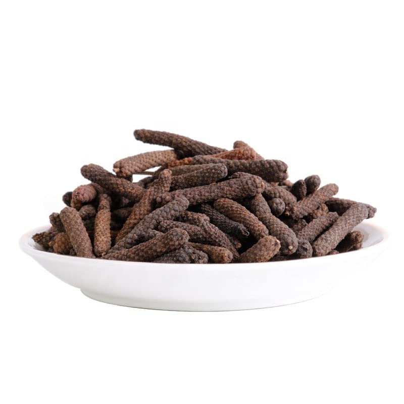 AnNafi® Long Pepper | Indian Long Pepper Whole | Dry Pipali/Pippali | Best Organic Dry Peepali Raw | Vegan Gluten Free | Seasoning for Meat, Fish