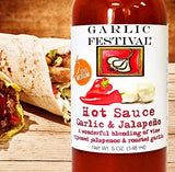 Garlic Festival Garlic & Red Jalapeno Hot Sauce