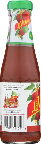 La Vic Red Taco Sce Mild, 8 ounce - 12 per case