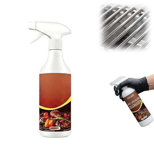 npcluo Powerful Grease Remover for Griddles, 2026 New Fast-Acting Heavy-Duty Grill Degreaser Spray,Heavy-Duty Grill Grate Degreaser Spray,Ideal
