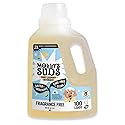 Molly's Suds Baby Liquid Laundry Detergent | Removes Formula, Poop & Spit-Up Stains | Extra Gentle for Infants, Babies, Toddlers (Fragrance Free, 100
