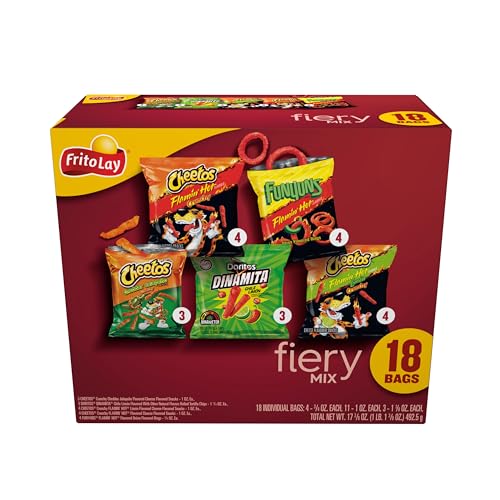 Frito-Lay Fiery Mix Variety Pack (18 Count)