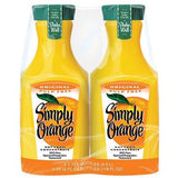 Simply Orange, Pulp Free (59 fl. oz. carafe, 2 pk.) (pack of 2)