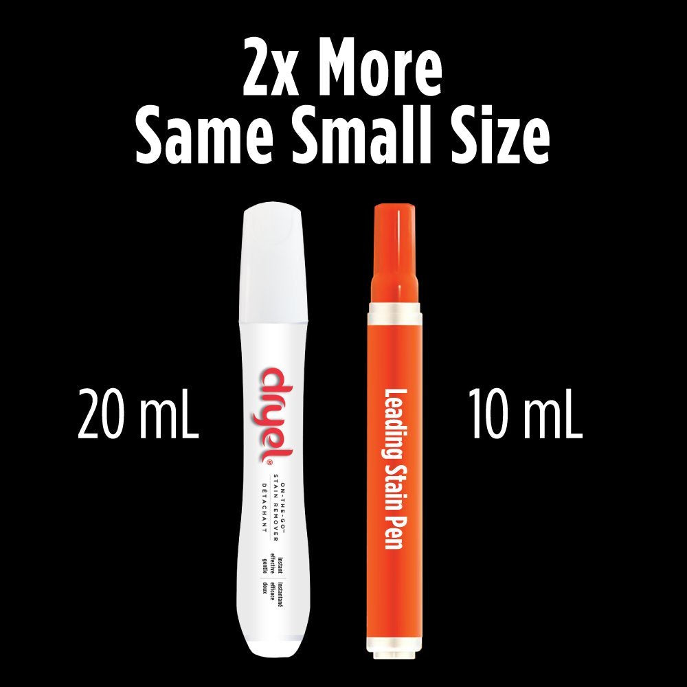 Dryel Dry-Clean Safe On-The-Go Stain Removal Pen for Clothes and Laundry, 20 ml