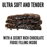 Rich's Triple Chocolate Filled Cookie with Fudge Filling and Hershey's Chocolate Chips, Individually Wrapped Cookies, Desserts, 12 Pack