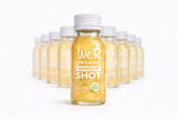 WE'R Organic GINGER Shot Certified Organic & Non-GMO. 2Fl Oz Each (12 Pack / 24Fl Oz Total)