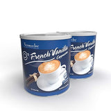 Victorian Inn Instant Cappuccino - French Vanilla Flavor - Creamy & Delightful Coffee Mix - Great Hot, Cold, or Blended - Creamy Flavor - 2 Pound