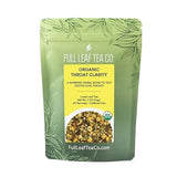 Organic Throat Clarity Loose Leaf Tea - 2oz Bag (Approx. 30 Servings) | Full Leaf Tea Co.