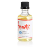 Amoretti - Lemon Extract Water Soluble 2 oz - Highly Concentrated & Perfect For Pastry, Savory, Brewing, and more, Preservative Free, Vegan, Kosher