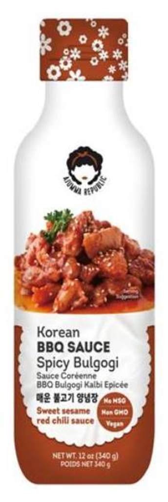Jayone Korean BBQ Sauce, Mild Spicy Bulgogi, 12 Ounce
