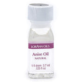 LorAnn Anise Oil SS, Natural Flavor, 1 dram bottle (.0125 fl oz - 3.7 ml) - 3 pack - includes a recipe