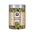 EDZZEL Pudina Cashew Snacks | Roasted & Lightly Seasoned Mint Flavored Cashews