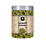 EDZZEL Pudina Cashew Snacks | Roasted & Lightly Seasoned Mint Flavored Cashews