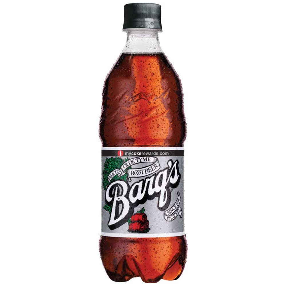 Barq's Root Beer Soda 20oz Bottles (Pack of 16, Total of 320 Fl Oz)