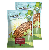 Food to Live - Organic Imported Raw Almonds, 25 Pounds Non-GMO, Whole, No Shell, Unpasteurized, Unsalted, Vegan, Kosher, Keto-Friendly.