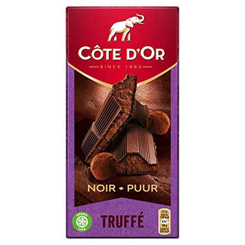 Cote D'Or Dark Chocolate Truffle Filled Bar 1 Pack