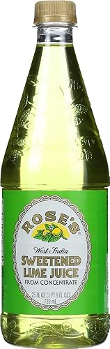 Rose's West india Sweetened Lime Juice 25 Fl Oz 1 Pack by Rose's