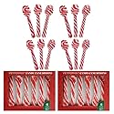 Perfect Stix Christmas Candy Cane Peppermint Spoonz.Edible Stirring Beverage Spoonz. Hot Chocolate Cocoa Tea Coffee Cocktail.Holiday Christmas Spoonz