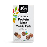 365 by Whole Foods Market, Chewy Protein Bites Variety Pack, 1.58 Ounce (Pack of 5)