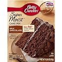 Betty Crocker Supermoist Cake Mix, Milk Chocolate, 15.25-Ounce (Pack of 4)