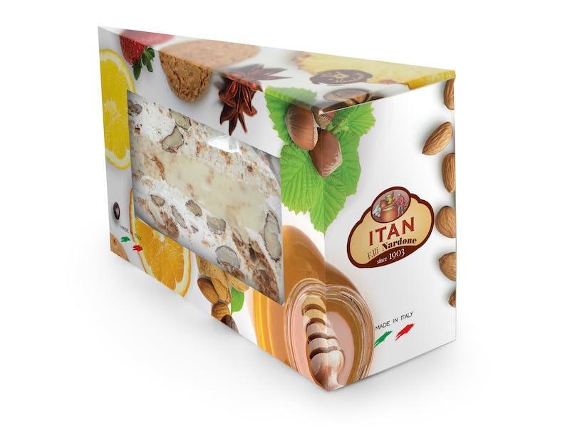 Soft Nougat and Amaretto Torrone cake 100g Slice (3 pcs)