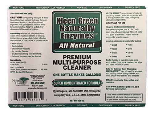 Kleen Green Naturally - 16 oz Concentrated Formula