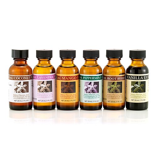 Bakto Flavors Natural Flavors - PICK YOUR OWN FLAVORS - 1 Fluid Ounce, Pack of 4