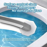 50pcs Disposable Toilet Wand Refills, Upgraded Wand Heads Compatible with Clorox Toilet Brush for Bathroom Cleaning
