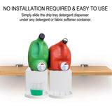 Bagima2 Pack Laundry Detergent Holder Detergent Cup Holder Drip Catcher Tray Laundry Dispenser for Fabric Softener Container