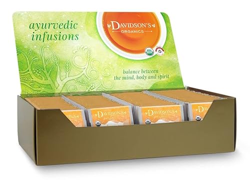 Davidson's Organics, Ayurvedic Infusions, Energize, 100-count Individually Wrapped Tea Bags