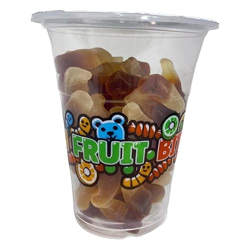 Cup Candy Gummy Candy Cola Fun Fruit Bites 6oz (Pack 6)