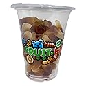 Cup Candy Gummy Candy Cola Fun Fruit Bites 6oz (Pack 28)