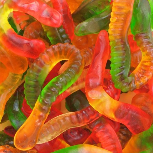 Gummy Worms Bulk 1 Pounds, 3 Pack
