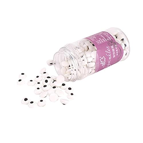 1 Bottle Candy Eyeballs Eyes Cake Cupcake Sprinkles Cookie Decorations Sweet Personalities Edible Candy Toppers For Christmas Cake Cupcakes